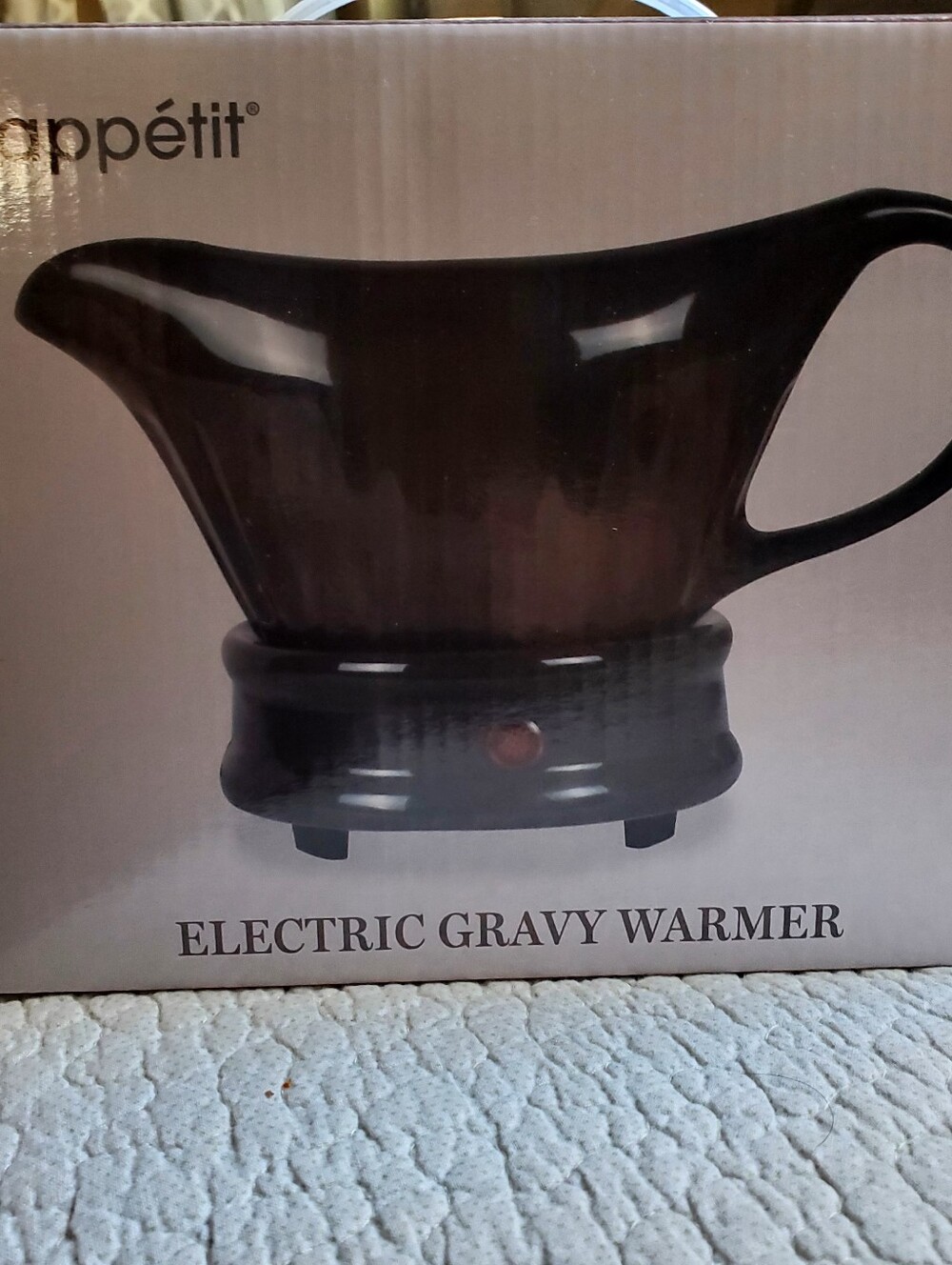 New Servappetit Black Electric Gravy Warmer